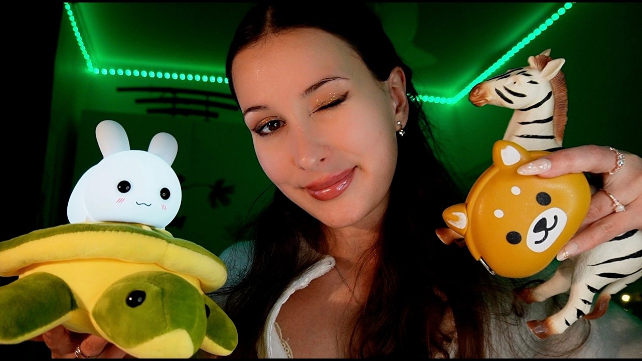 ASMR Animal Triggers 🐾​ Mouth Sounds, Tapping & Relaxing Sounds for Sleep