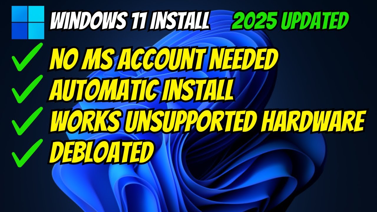 How To Automatically Install Windows 11 From USB