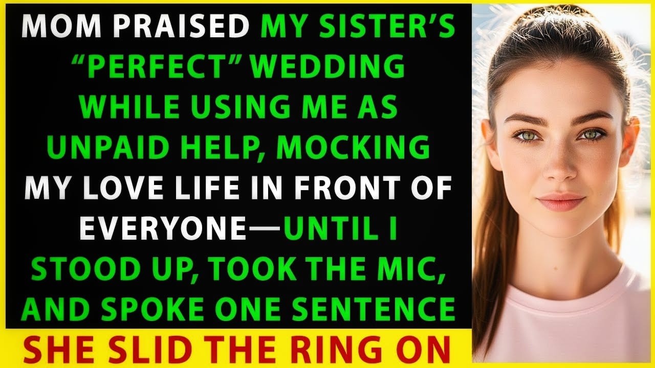 Mom Said “Your Sister’s Wedding Will Be Perfect. When’s Your Turn?” I Replied “It Already Happened.”