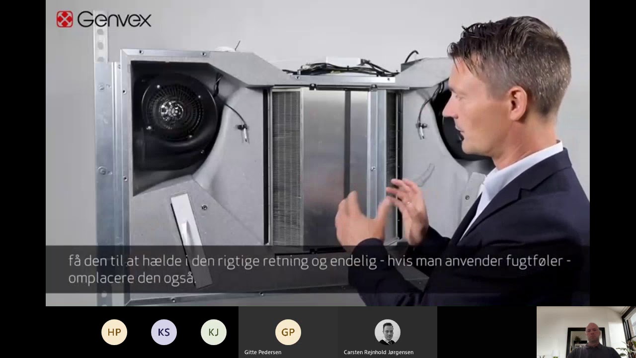 Webinar - ECO 190 ventilationsanlæg