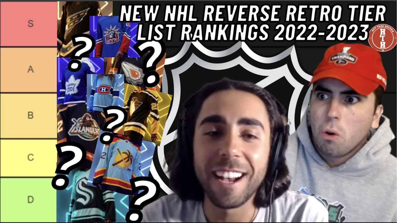 RANKING NHL REVERSE RETRO JERSEYS 2.0 (TIER LIST) | BEST & WORST? REACTING TO EVERY JERSEY 2022/2023