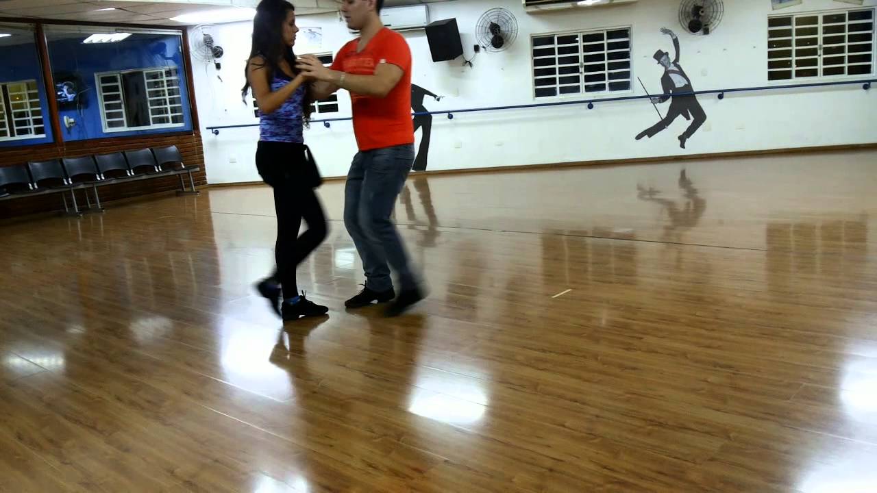 Treino Gafieira - facão, puladinho, bailarina e sacada.