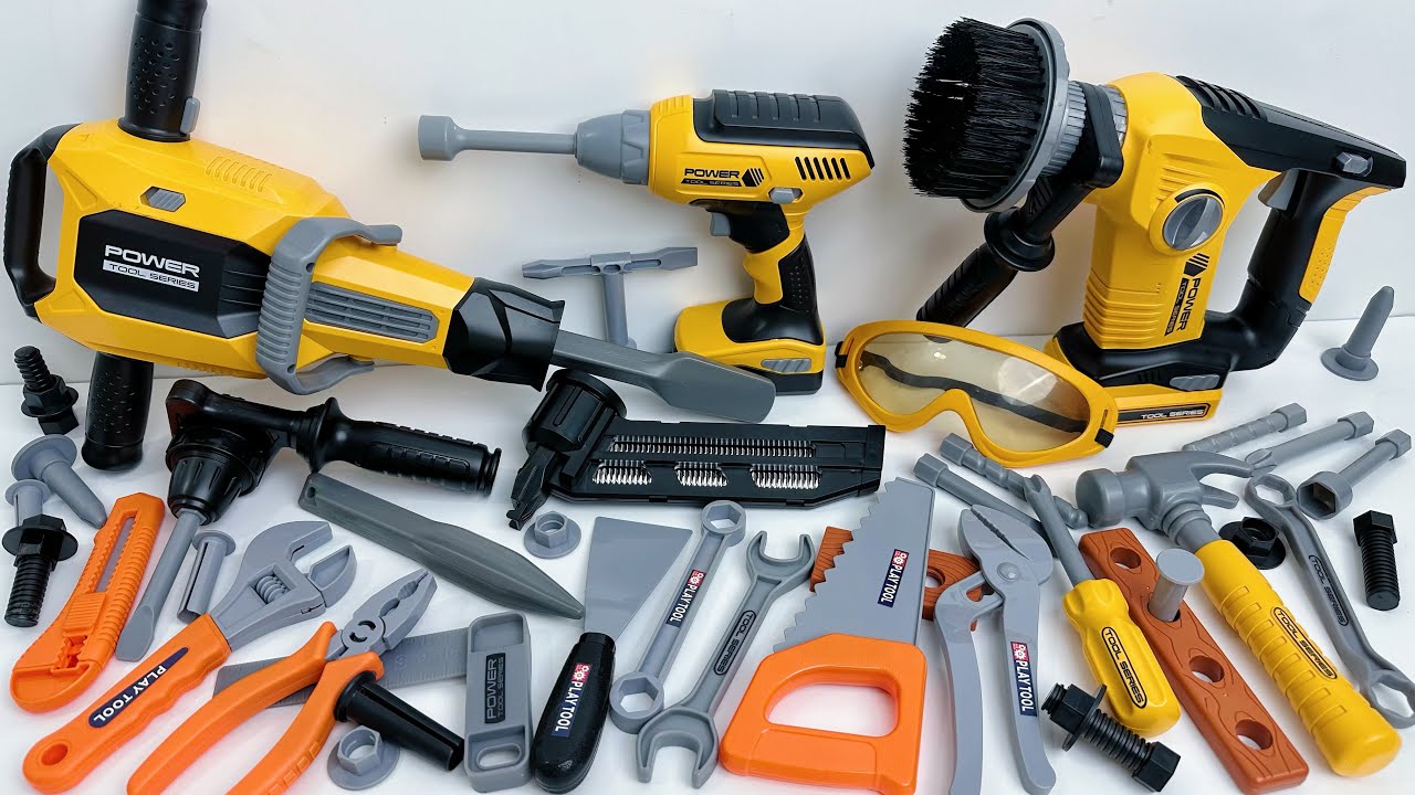 15 min to open the box,satisfied with the electric screwdriver,screw assembly toolbox |Toy Review  