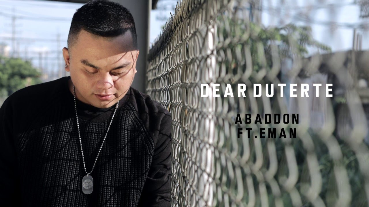 Abaddon - Dear Duterte Ft. Eman (With Lyrics)