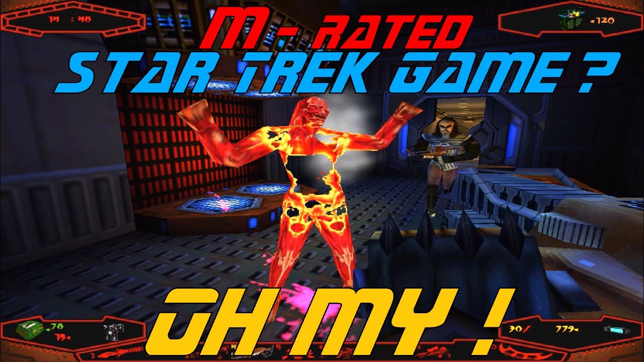 The Only M-Rated Star Trek FPS Game Ever Made (Klingon Honor Guard)