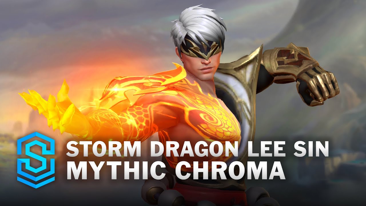 Storm Dragon Lee Sin Mythic Chroma Wild Rift Skin Spotlight