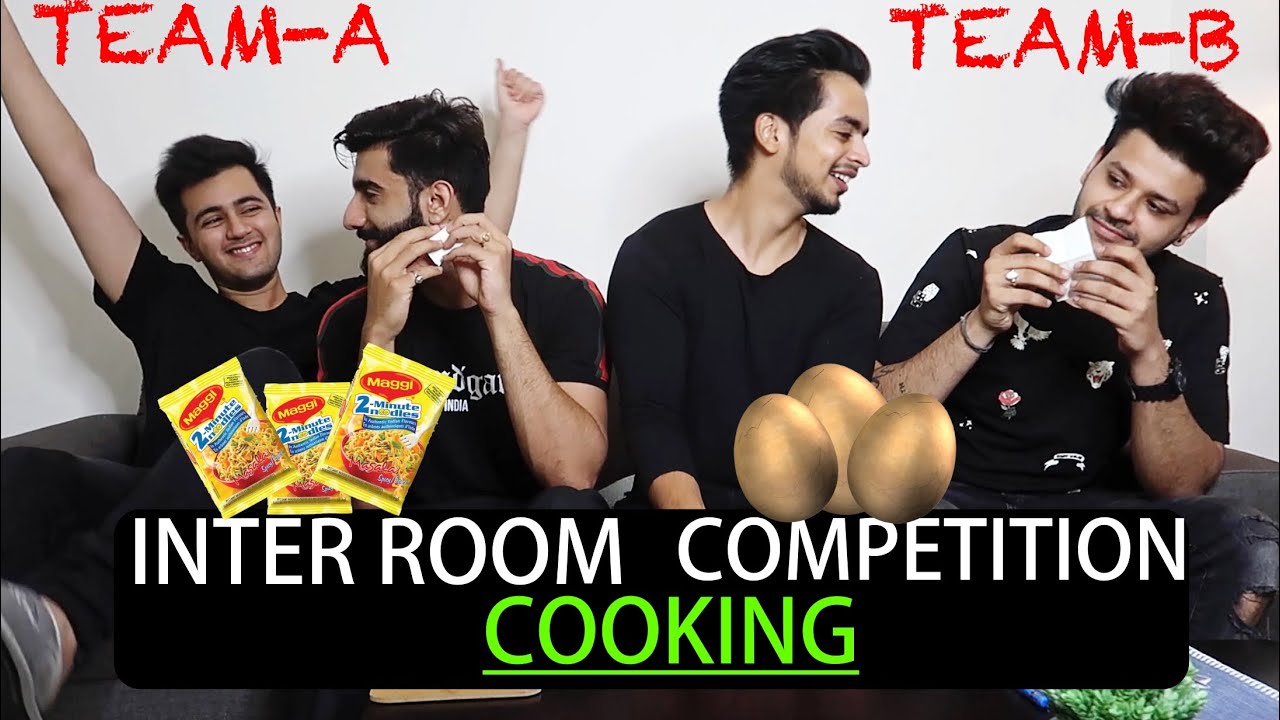 INTER ROOM COOKING COMPETITION | FT. Mnv Rishu | Addy Arshfam