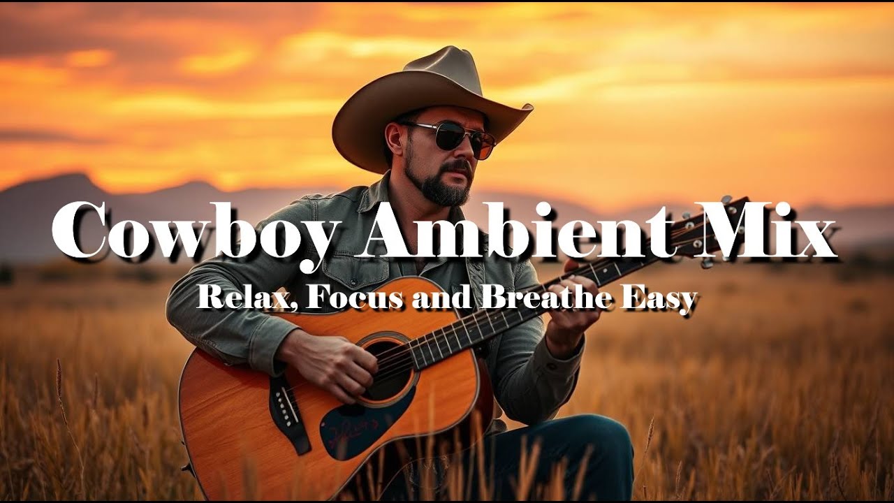 Cowboy Ambient Music 🎶 Peaceful Western Sounds for Relaxation & Focus