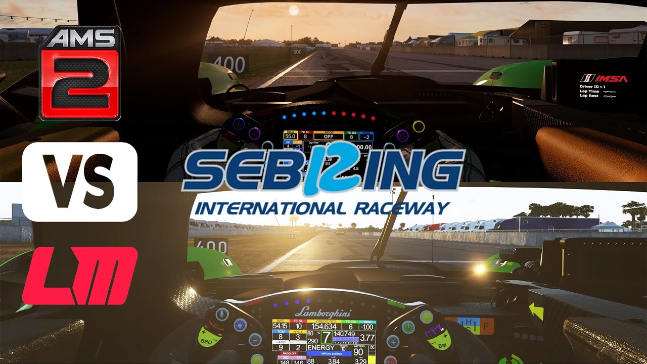 12 Hours of Sebring - Which Game Does It Better? Automobilista 2 VS Le Mans Ultimate