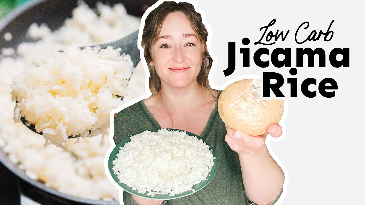 How To Make Low Carb Rice (With JICAMA!)