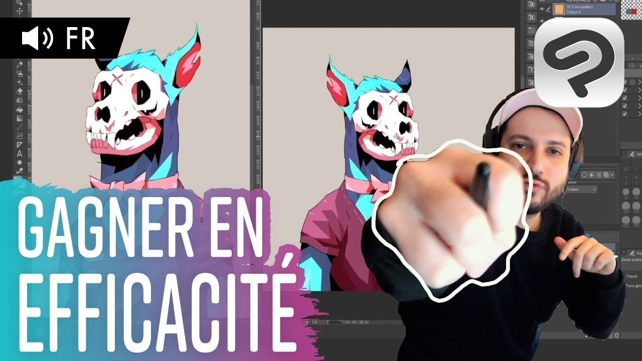 [FR] Astuces pour gagner en efficacité sur CLIP STUDIO PAINT !