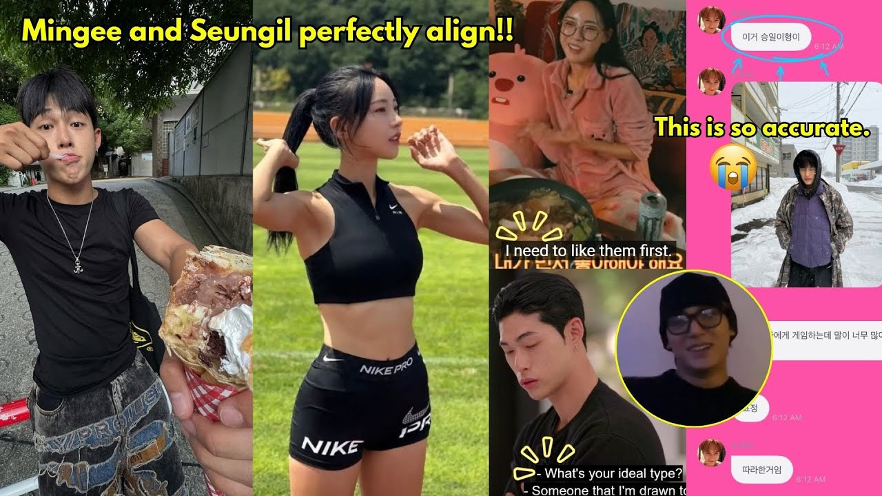 Yeah&hellip; Seungil and Mingee just make way too much sense together😭🔥 They&rsquo;re perfectly aligned!!