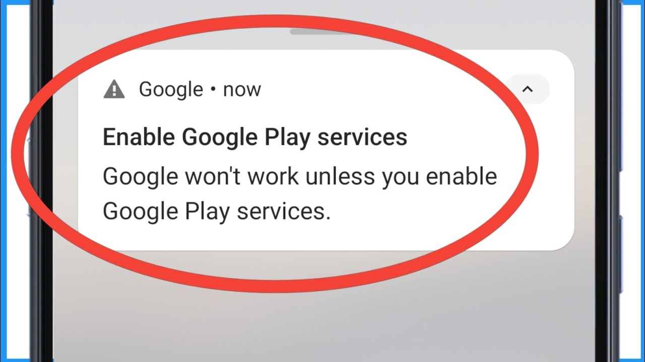 Enable Google Play Services Problem | How To Enable Google Play Services