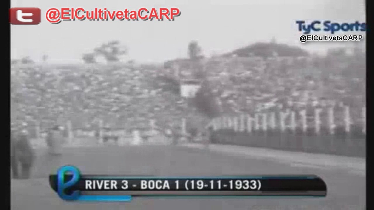River Plate 3 vs boca jrs 1 - (1933 - In&eacute;dito) - ElCultivetaCARP