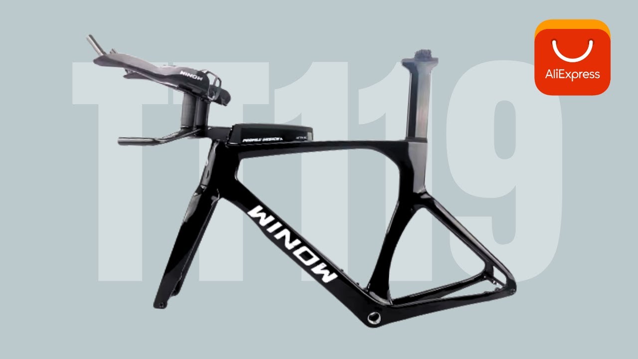 AliExpress Triathlon / TT Frame First Look - Winow TT119 with HB052 Handlebar