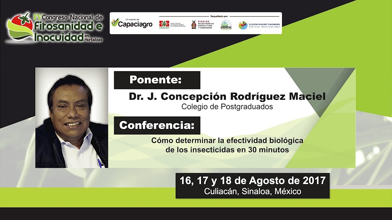 #Capaciagro | C&oacute;mo determinar la efectividad biol&oacute;gica de los insecticidas en 30 minutos