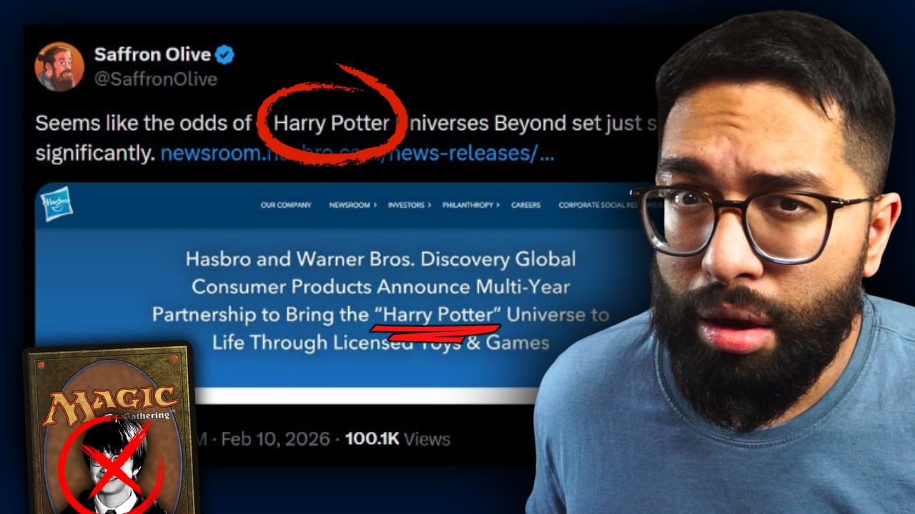 Создаст ли Wizards of the Coast сет по вселенной Гарри Поттера?! Отчет Hasbro за 4 квартал | Обсу...