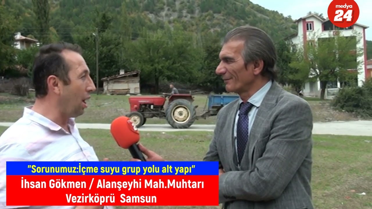 Alanşeyhi yol, içme suyu ve alt yapı sorunları yaşıyor