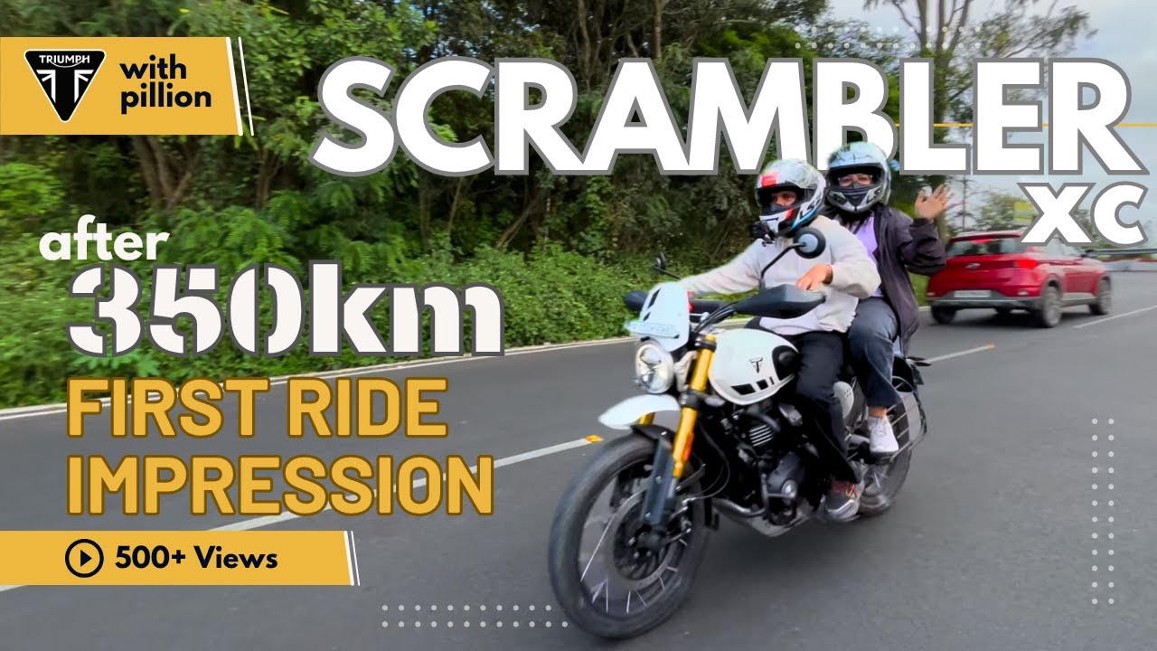 MY FIRST MOTOVLOG | Watch This Before Buying Scrambler 400 xc [2025] | My Honest Opinions!