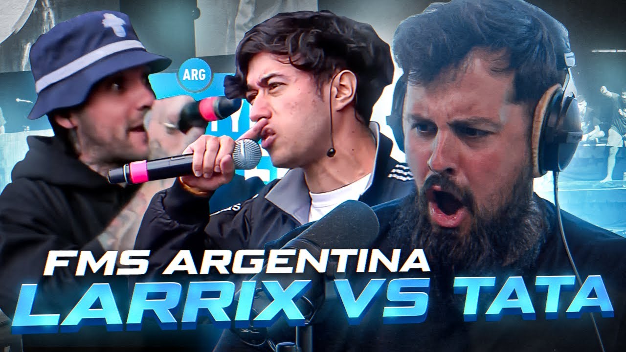 MINUTAZO DE LARRIX | REACCION a LARRIX vs. TATA - FMS Argentina 2022 J3