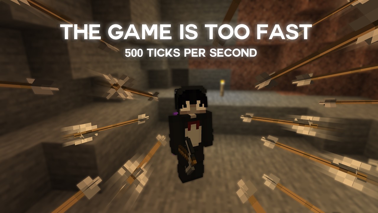 MINECRAFT but its EXTREMELY Fast
