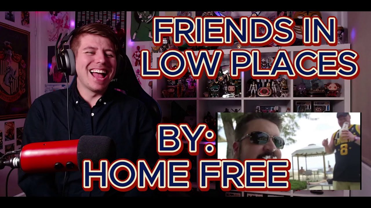 SO MUCH FUN!!!!!!!!!! Blind reaction to Home Free - Friends In Low Places