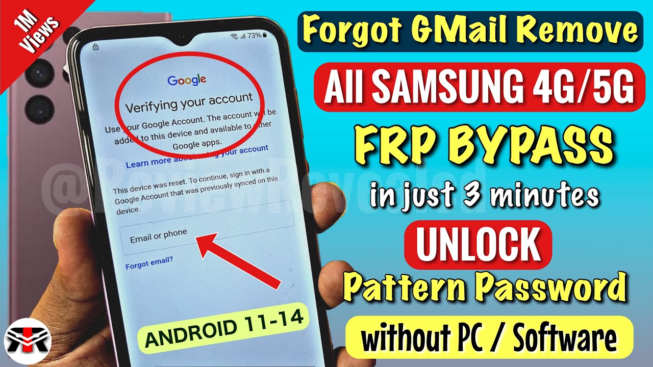 All Samsung FRP Bypass 2025 100% Done Android 12 13 14 Latest Trick💯% FRP Unlock Without Pc 2025