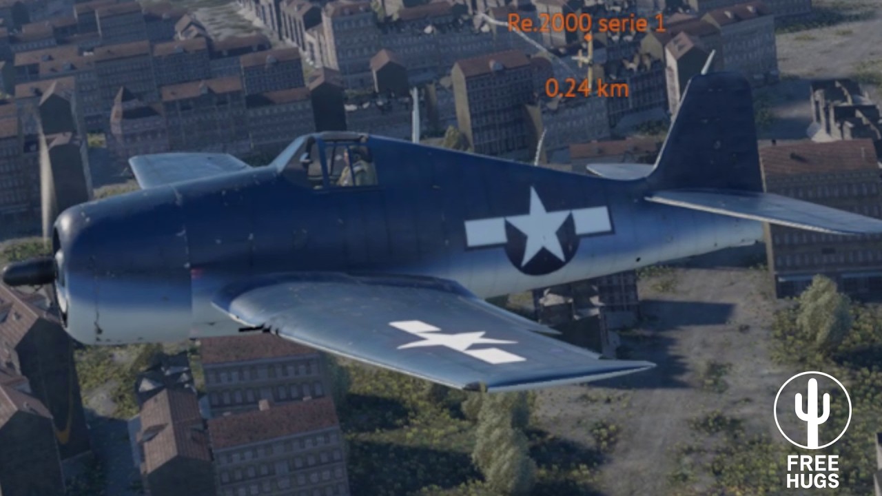 F6F Hellcat War Thunder Gameplay | Air RB | no commentary