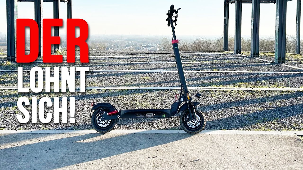 1000w Offroad E-Scooter isinwheel T4 ABE Test: So gut ist der e-Scooter T4 mit Blinker und Federung