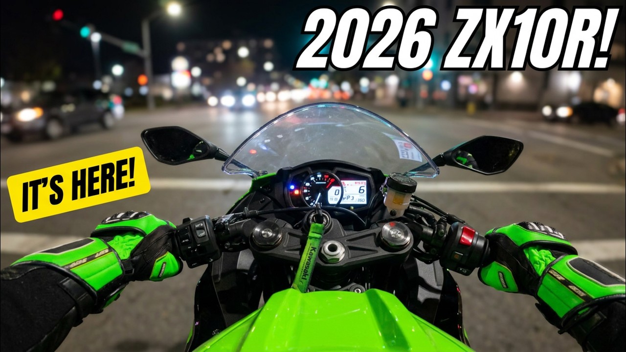 LET'S TALK ABOUT IT! 2026 KAWASAKI ZX10R!