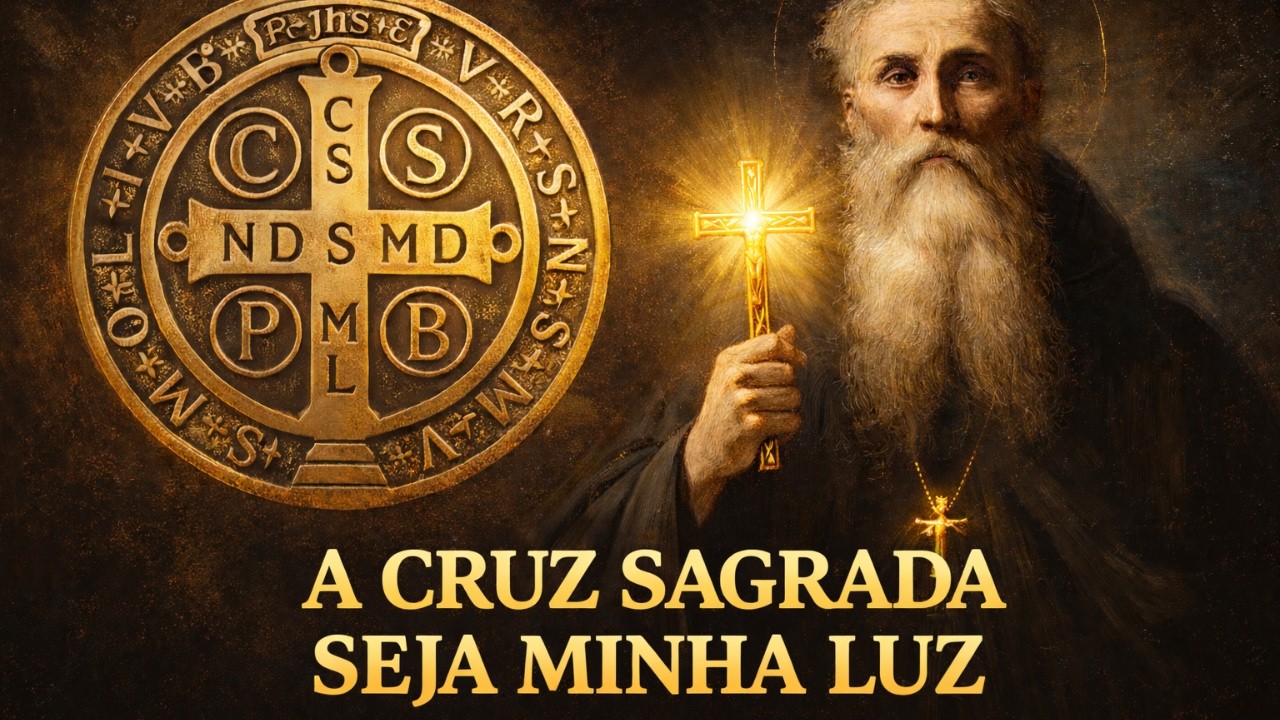 ORAÇÃO DE SÃO BENTO CONTRA TODOS OS MALES (A mais forte que você já ouviu)