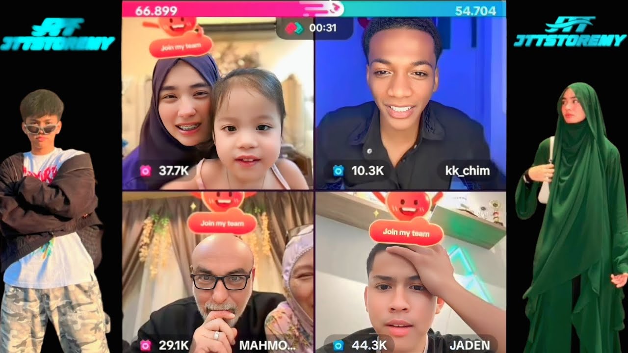 LIVE KESERUAN JADEN DAN KKCHIMA DIPANTAU RANIA! 