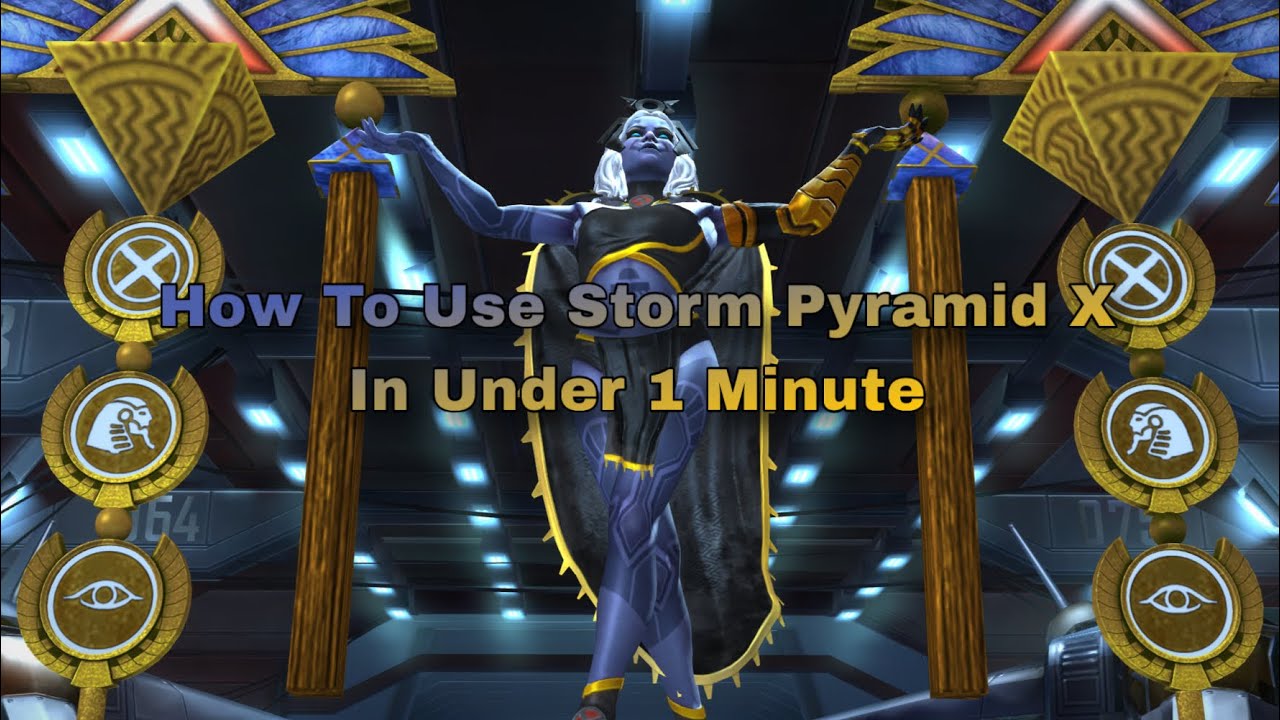 How To Use Storm Pyramid X In MCOC | Insane Special Damage | 