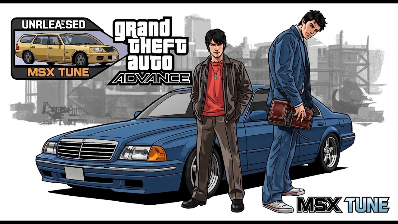 Grand Theft Auto Advance (Unreleased) – MSX Tune | Cancelled GBA Version