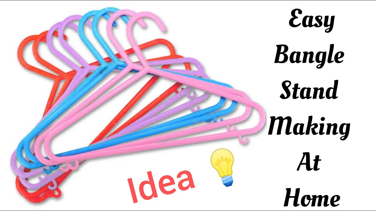 Easy bangle stand making at home| DIY jewellery organiser