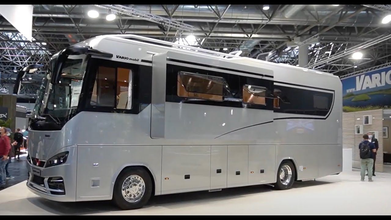 Luxuswohnmobil Vario mobil Vario Perfect 1050 Motorhome Slideout. Mercedes Benz Actros.