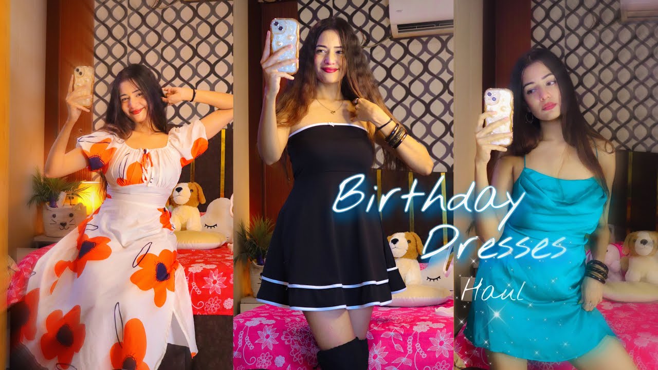 Birthday/Party Dresses Haul| Starting from *250* |Amazon Maxi, midi,floral summer party dresses Haul
