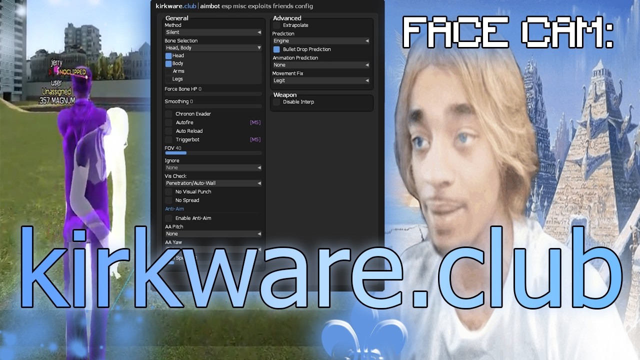KIRKWARE.CLUB SHOWCASE & NOCLIP HVH | GMOD KIRKWARE.CLUB