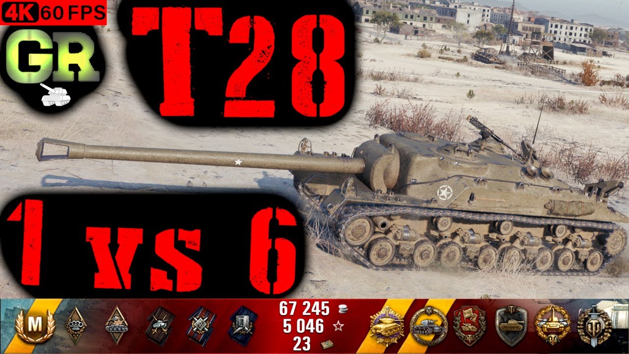 World of Tanks T28 Replay - 11 Kills 5.6K DMG(Patch 1.4.1)