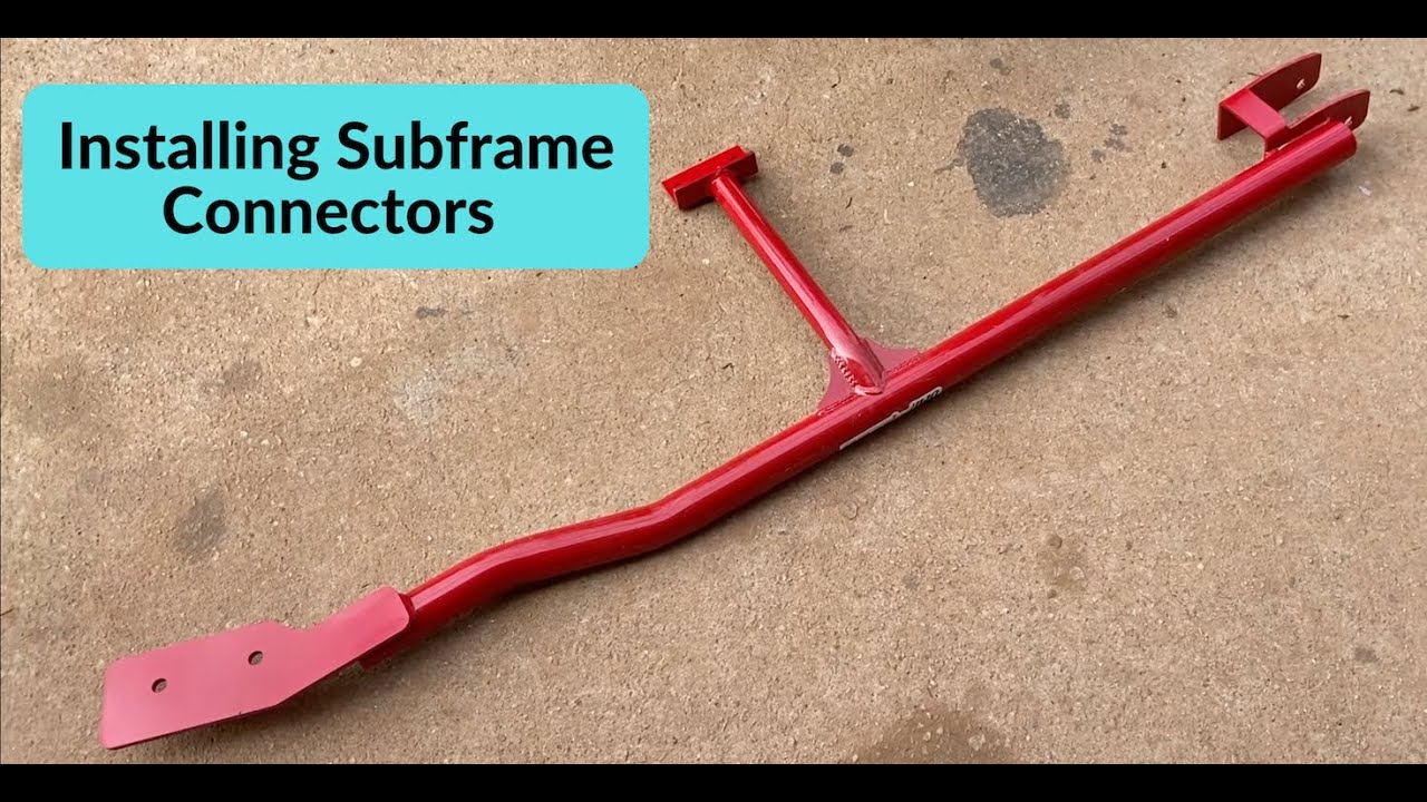 Installing Fbody UMI subframe connectors