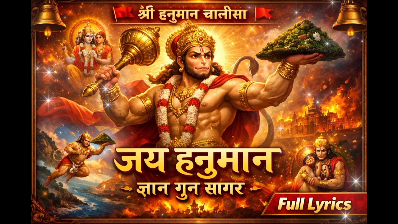 हनुमान चालीसा पाठ । Hanuman chalisa | bhakti gana 