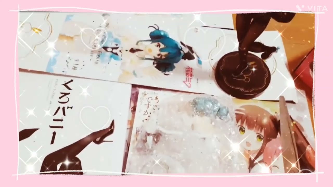 初音ミクバニーフィギュア2種類💕
