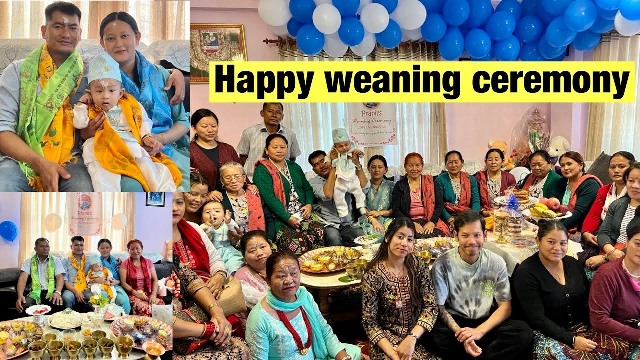Happy weaning ceremony baby boy🥰❤️Kancha Rocks YOman BOOM😎🤘👊