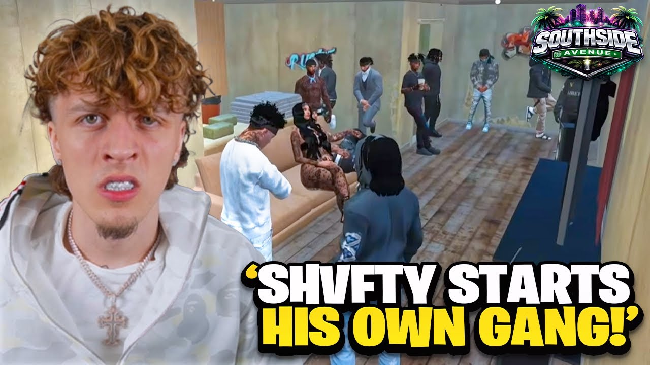 Shvfty Starts His Own Gang In GTA RP.. (CRAZY)