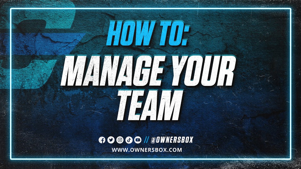 How To: Manage Your Salary Cap Lineup On OwnersBox