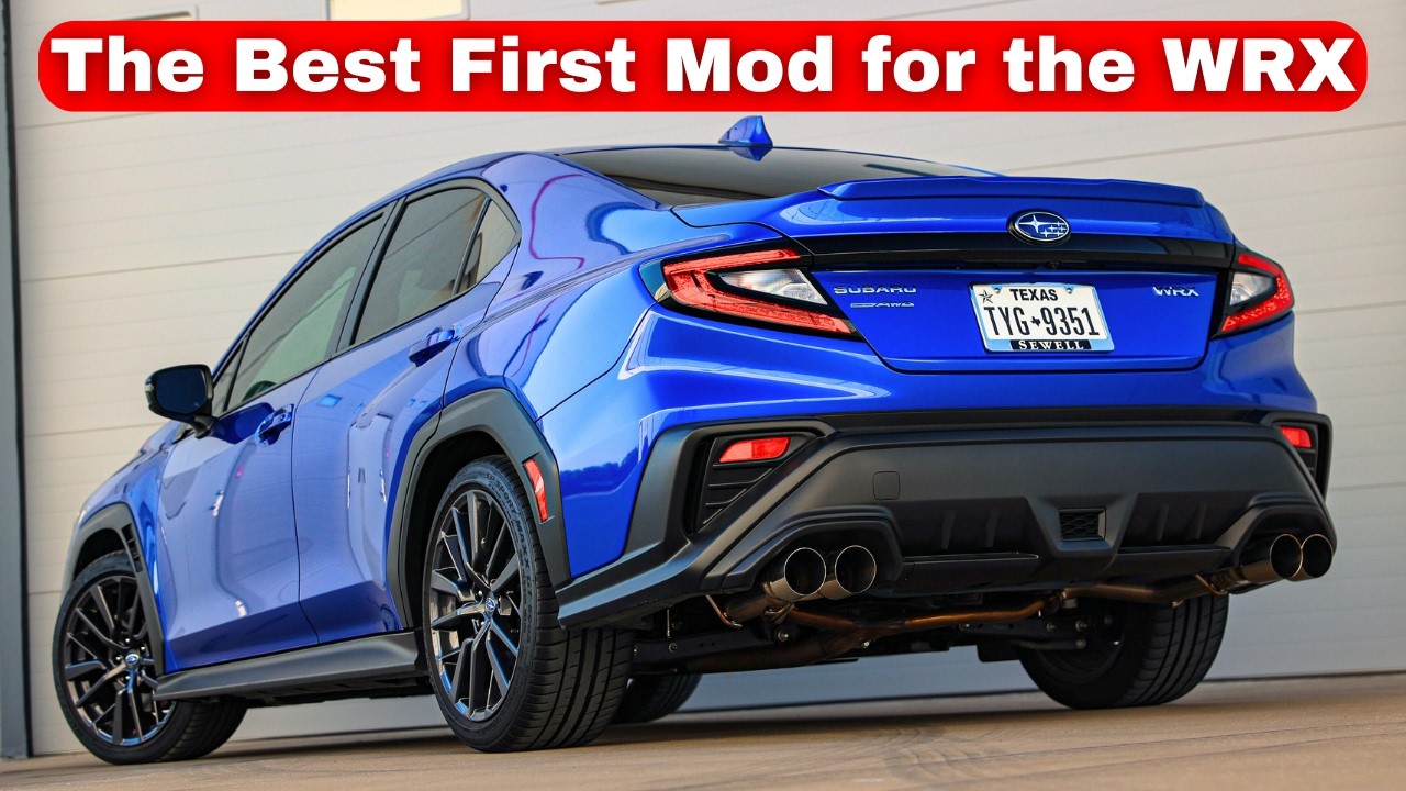 WRX Axle Back Review - The Best First Mod for Your 2024 Subaru WRX
