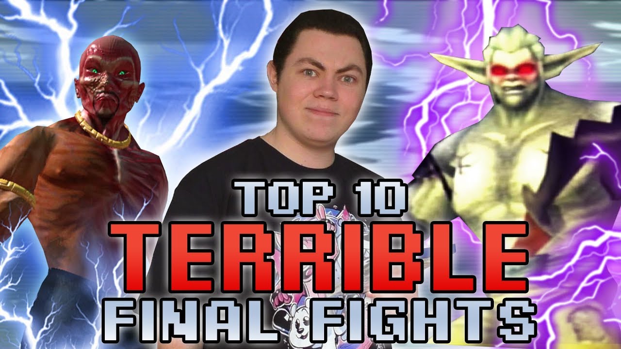 Top 10 Terrible FINAL Boss Fights - Square Eyed Jak