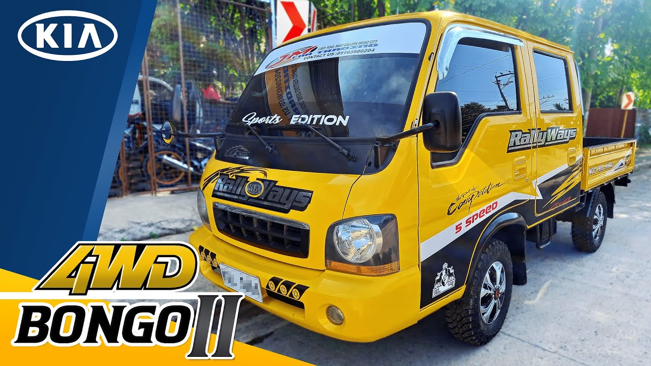 KIA BONGO II 4×4|| OFFROAD TIRES /DOUBLE CAB