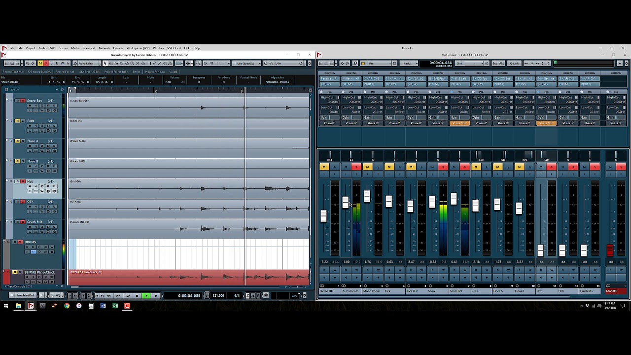 How To Check Phase on Drums - Full Drumkit