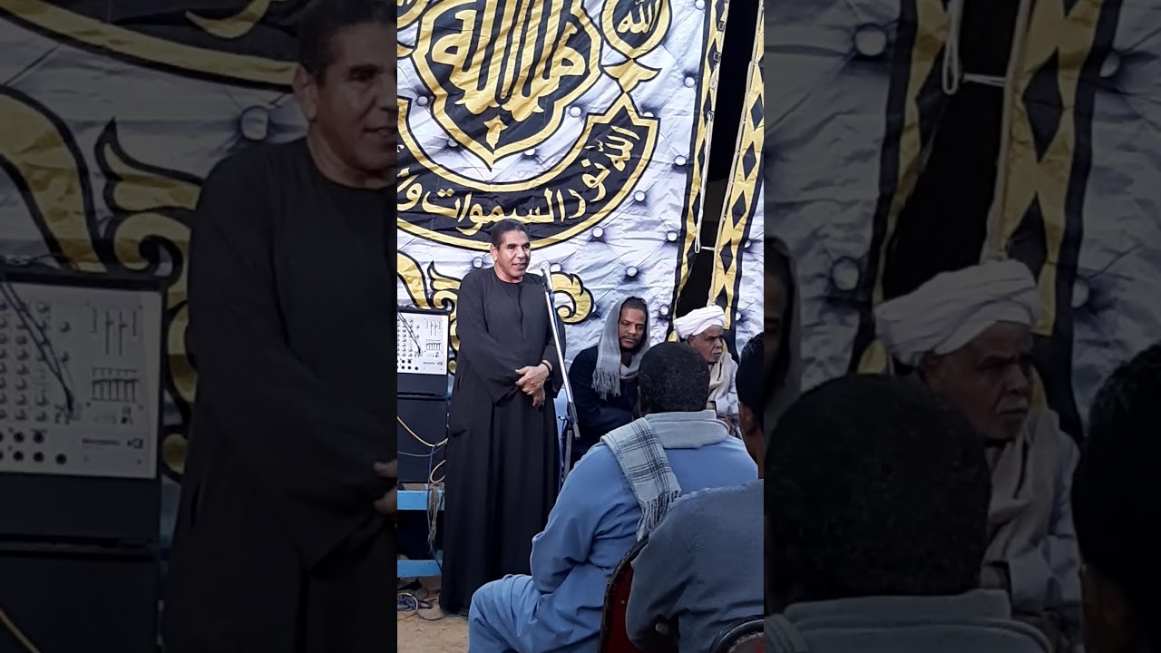 السيد بهاء تقادم من الاحتفال بمولد خير الأنام سيدنا محمد صلى الله عليه وسلم  فى ساحه الشيخ مصطفى